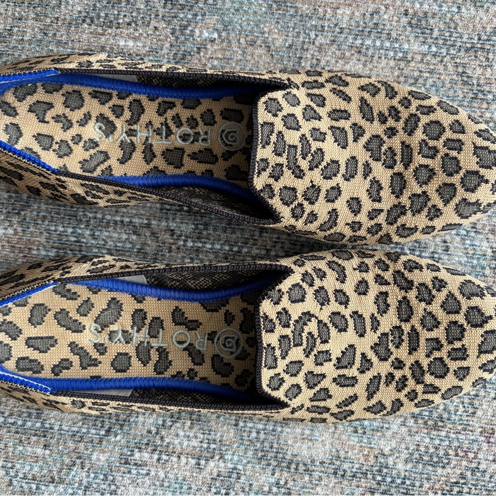 Rothy's Leopard Print Flats